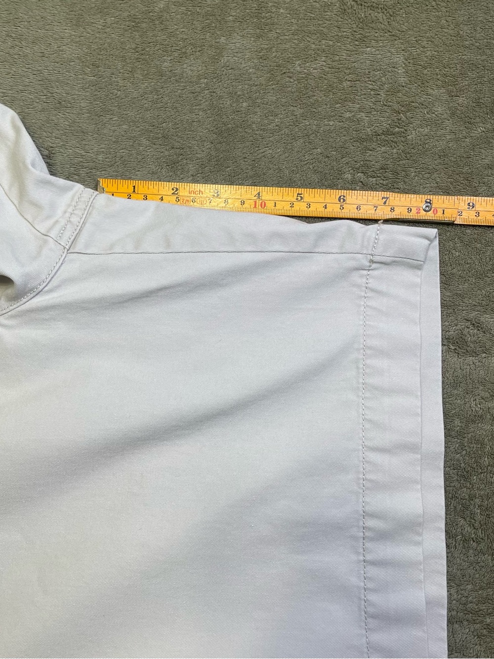 LRL Lauren Jeans Co. Vtg Ralph Lauren Women's 12 Chino Shorts Khaki 100% Cotton - Picture 7 of 7